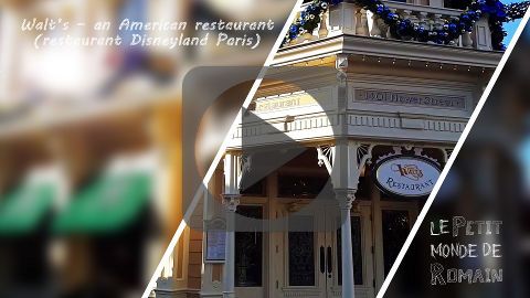 Walt's - an American restaurant (Disneyland Paris) - Menu Anniversaire 90 ans de Mickey
